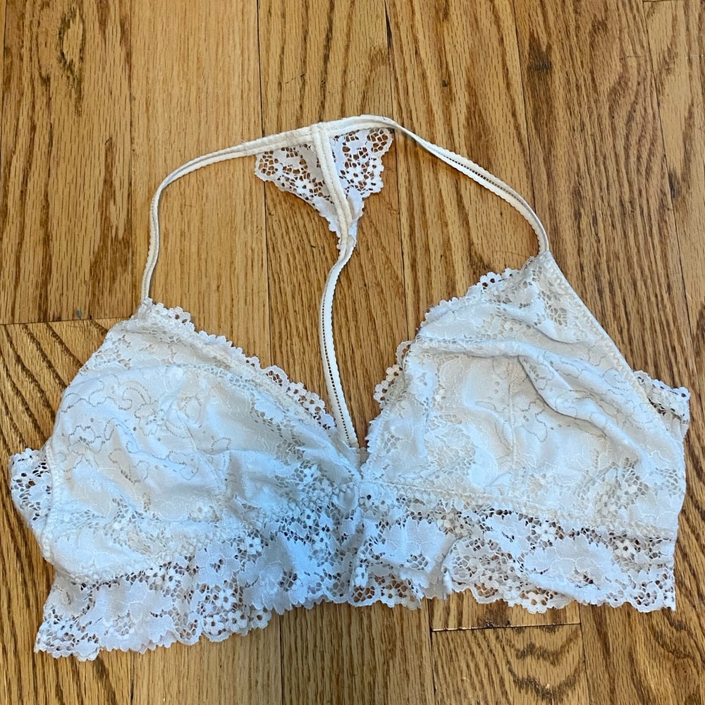 white bralette from gilligan & omalley